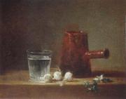 Jean Baptiste Simeon Chardin Chardin, tumbler with pitcher oil painting reproduction